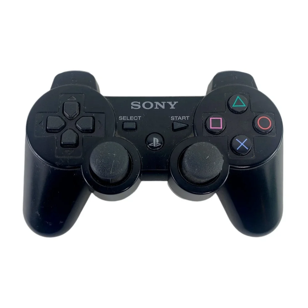 Sony PS3 DualShock 3 Wireless Controller - Black (CECHZC2U) Untested As Is